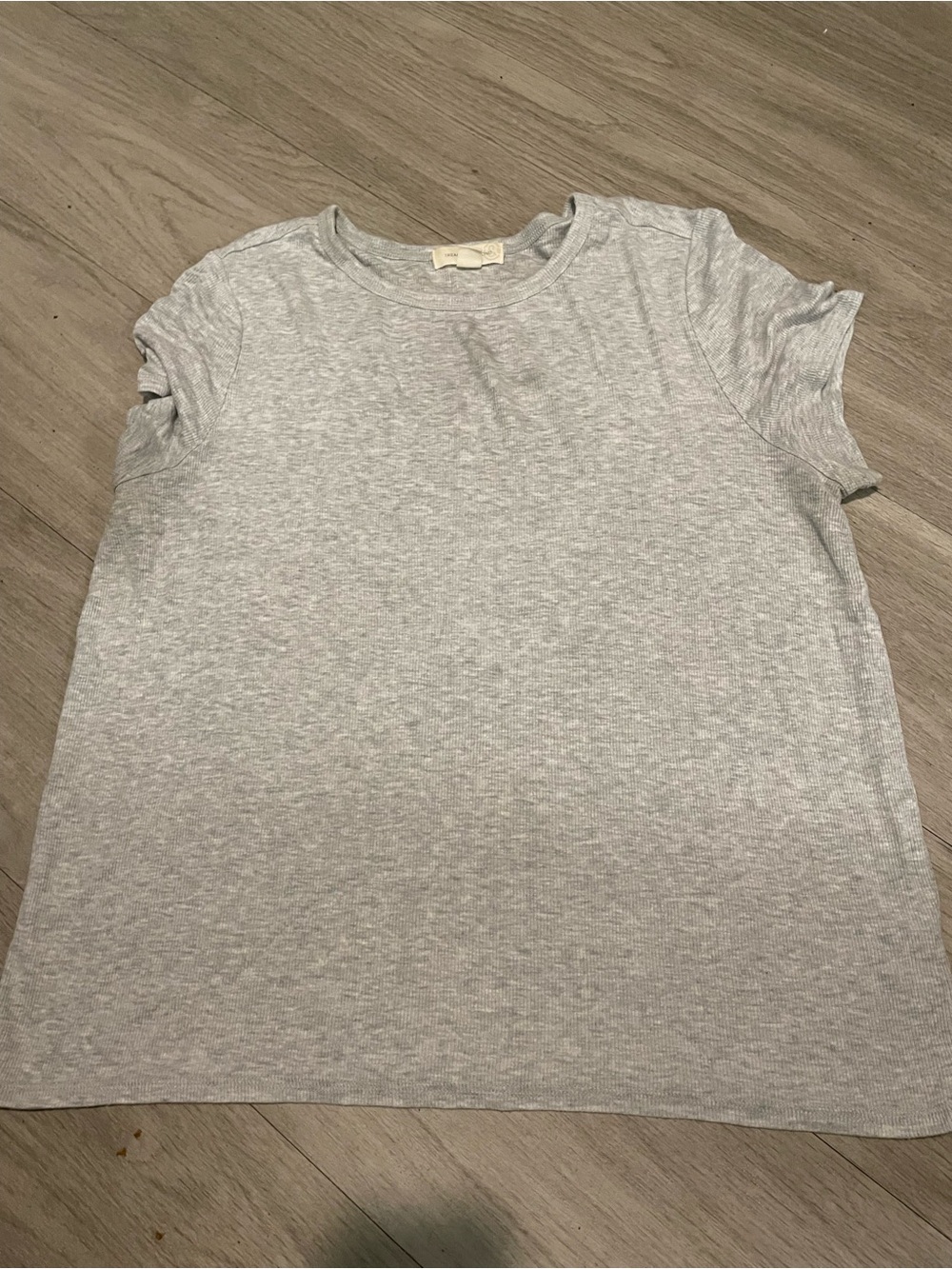 Treasure & Bond Light Gray Short Sleeve Crew Tee